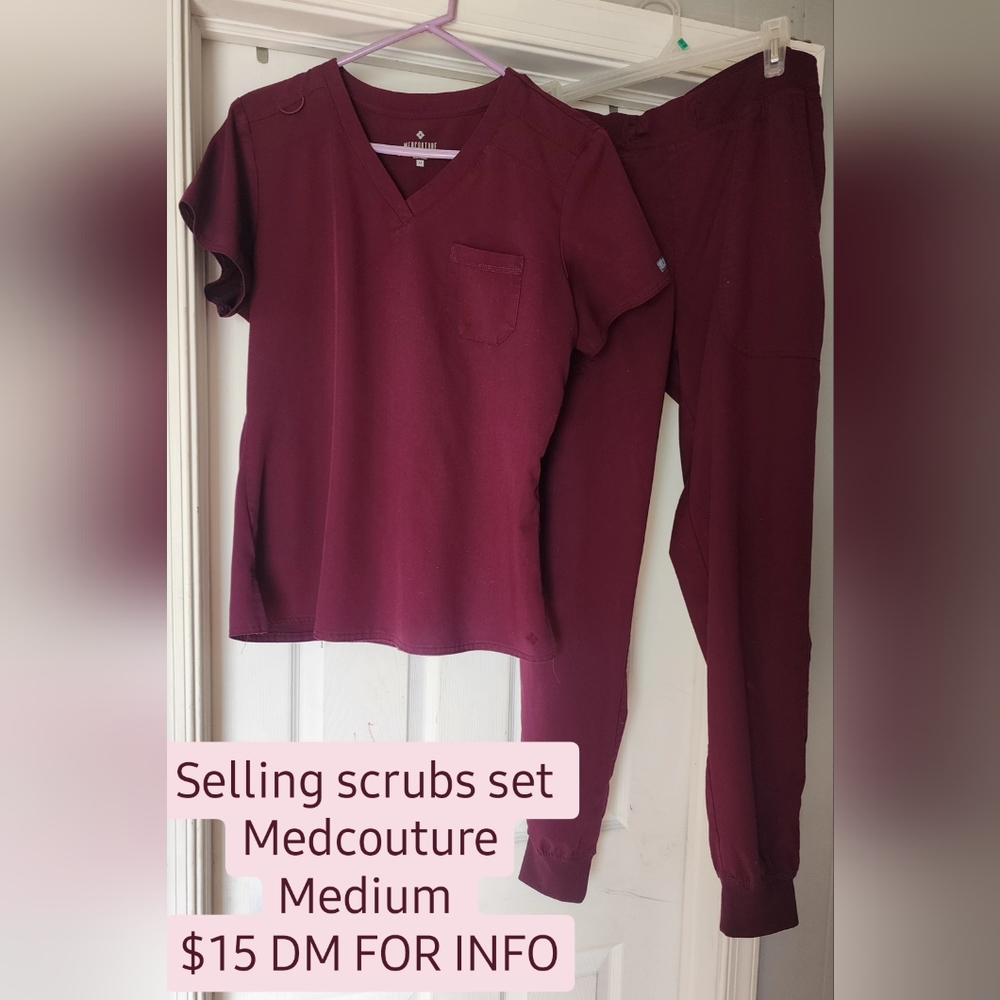 COPY - Med couture jogger scrub set
I still have all 3 sets.
